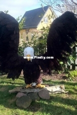 Tanja Krebs - Crochet pattern for a live-size eagle