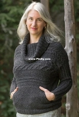 Mrs Grimmets Pullover &  Mrs Grimmets Weskit by Carol Sunday - Sunday Knits