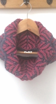 Chevron Cowl by Sandra Nesbitt