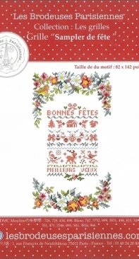 Les Brodeuses Parisiennes LBP - Sampler de fete  PCS