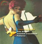 I Love CrossStitch ILCS BBR 005 OK Harvest Moon in XSD