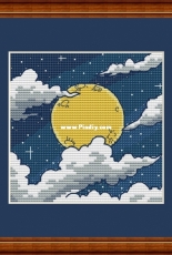 Moon in the Clouds by Natalya Pletyonko / NataCher
