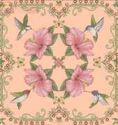 Naine - PSCHD003 Poor stitchers hummingbirds