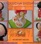 Krika Ev Arts-Indian Girl/Portuguese