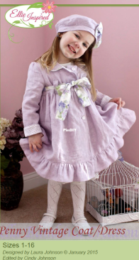 Ellie Inspired - Laura Johnson - Penny Vintage Coat Dress - Sizes 1-16