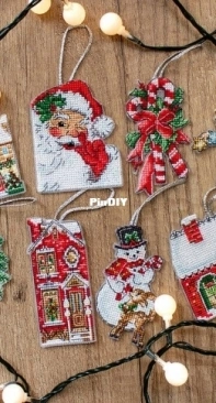 Letistitch L8002 - Christmas Toys Kit 2