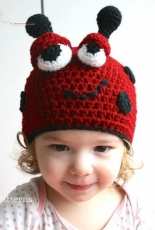 Luz Patterns-Luz Mendoza- Ladybird cheeky hat