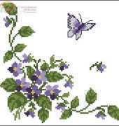 rico 71811 flower and butterfly