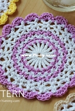 Zoom Yummy - Sweet Crochet Coasters