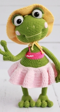 Toys by Ustyushka - Maria Ustyushkina - Francis frog