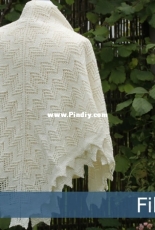 Filcolana - Elisabeth Shawl byl Dorte Rønnov - Danish, English, German - Free