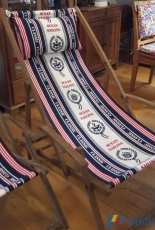 Beach chair with a pillow - My work