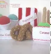 CrochetNPlayDesigns - CraftyAnna - Fairground Food