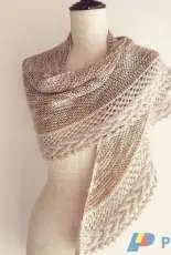 Atelier Mademoiselle C-French Cancan Shawl by Mademoiselle C-Multilingual