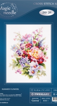 Magic Needle - 101-311 - Summer Flowers