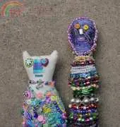 Beaded Art Dolls - Finished Work