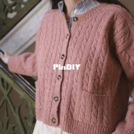 Pamina cardigan by Gregoria Fibers in English