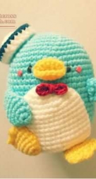 Amigurumi MEI - Tuxedo San - Free