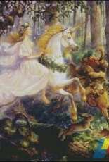 HAED HAESG 012 Maiden and the Unicorn by Scott Gustafson