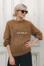 Fortune Sweater by Mette-Wendelboe Okkels - PetiteKnit