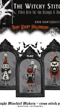 The Witchy Stitcher - Teeny Weeny Halloweeny Series Pt.5 Midnight Mischief Makers PCS + XSD