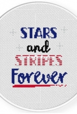 Daily Cross Stitch - Stars and Stripes Forever