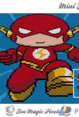 Two Magic Pixels - Mini Flash C2C Graph Blanket