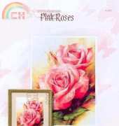 I Love Cross Stitch IL-002 Pink Roses