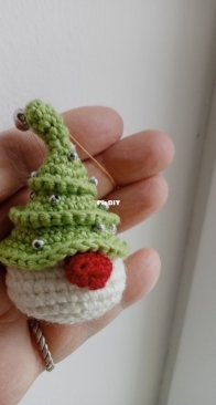 Keychain snowman