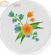 Daily Cross Stitch - Floral Collection 2