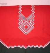 Large Hardanger chritmas tablecloth