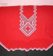 Large Hardanger chritmas tablecloth