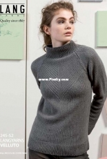 245-52 Lang Yarns Velluto by LANGYARNS SWITZERLAND-English-German-French-Dutch