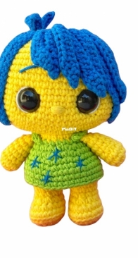 Caco Amigurumi - Juliana Sanches - Joy - Alegria - Portuguese