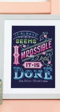 Impossible by Emma Congdon from Cross Stitch for the Soul PCS + XSD