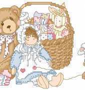 Ten designs from Gloria Pat book 81 - Cherised Teddies for all occasions, part 2 PCS