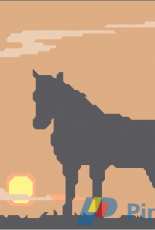 Broderie.net - Grandsire Jean-Louis - Le cheval