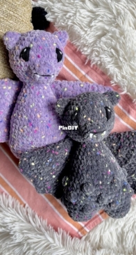 Hobbii - Stuck on You Crochet - Allie Wasserman - Boo the Bat - German - Free