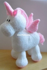 Stardust the Unicorn - Knitting by Post