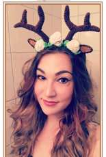 Inkugurumi - Ingrid van Donkelaar - Deer Headband - English and Dutch - Free