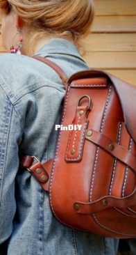 Dieselpunk.ro - Leather Messenger Bag