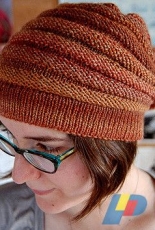 Wurm/Worm Beanie  by Katharina Nopp-Eng,German-Free