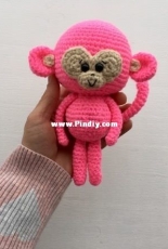 Amidorable Crochet - Jackie Laing - Monkey - Free