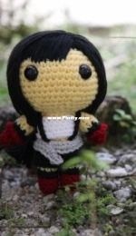 BubbleStar Amigurumi - Baburu Star - Jwens - Tifa Lockhart - Final Fantasy VII