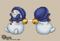 Snowman Toy by Olesia Gavrilova