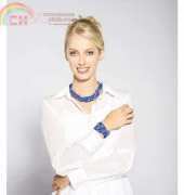 premier yarns - Bow Necklace & Bracelet -free