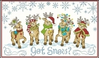 Imaginating 2859 - Got Snow Reindeer by Ursula Michael XSD