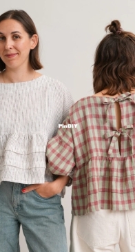Matchy Matchy Sewing Club - Pintuck Poet Blouse