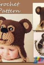 Lovely Baby Gift - Viktorija Dineikiene -  CP-301 Bear Hat