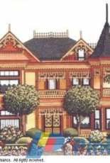 Nancy Spruance Gingerbread Mansion
